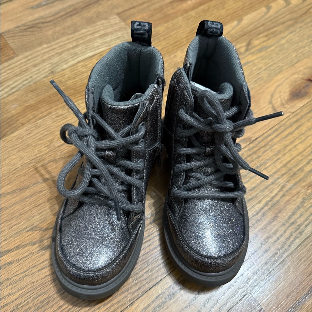 UGG Kids Sparkly Charcoal Boots